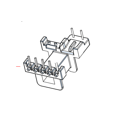 EE-1907  卧式5+2PIN