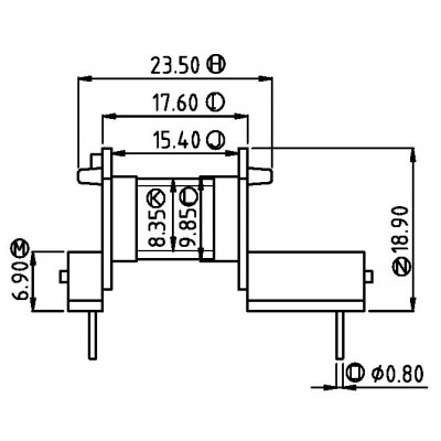 金达成-EF-2503-2/EF25卧式(5+5)PIN