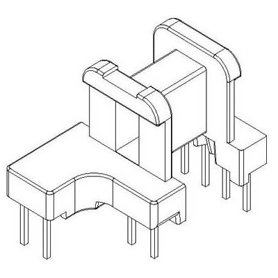 EE-1312/EE13卧式(5+2+2PIN)