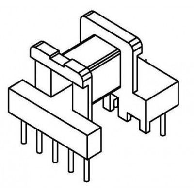 EE-1608-1/EE16卧式(5+5PIN)