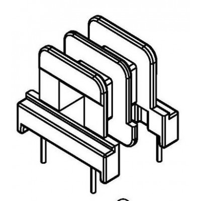 EE-1902/EE19卧式(2+2PIN)