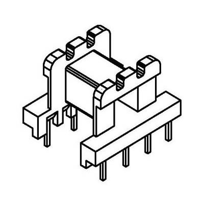 EE-1907/EE19卧式(4+4PIN)