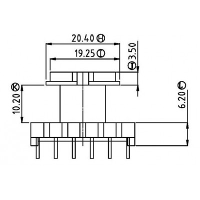 ER-2820/ER28立式(6+6PIN)