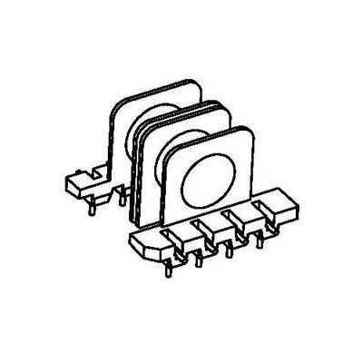 ER-2857/ER28卧式(4+4PIN)