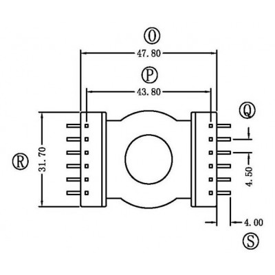 POT-4018/POT40立式(6+6PIN)