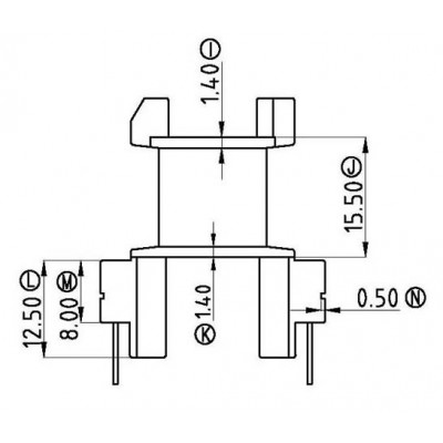 PQ-2607-1/PQ26立式(6+6PIN)