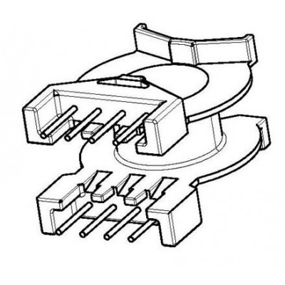 PQ-3227/PQ32卧式(4+4PIN)