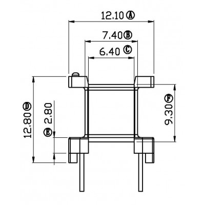 EE-1301-1/EE-13立式(5+5PIN)