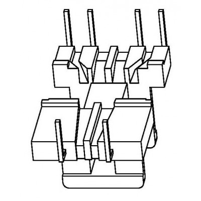 EE-1312/EE-13卧式(4+2PIN)