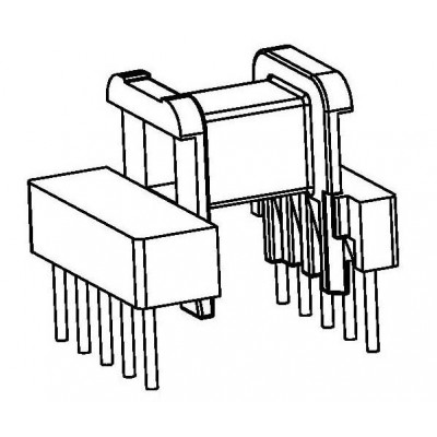 EE-1610-1/EE-16卧式(5+5PIN)