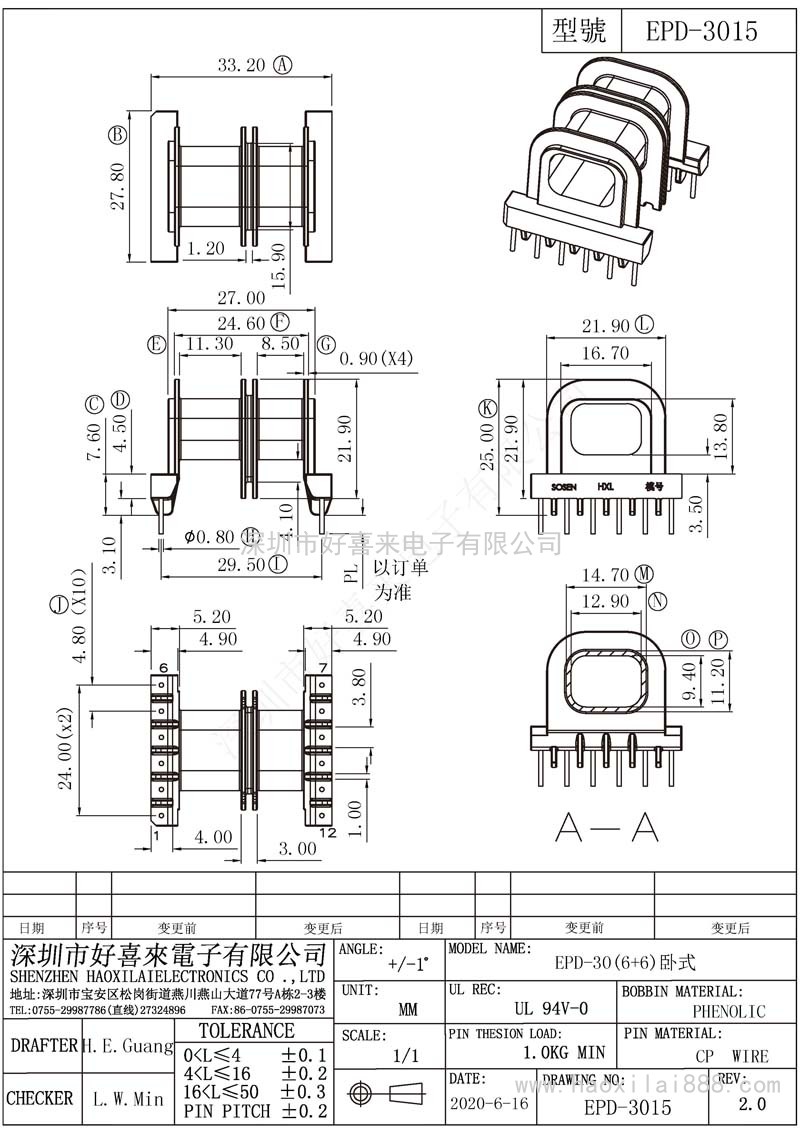 EPD3015/EPD30(6+6)卧式