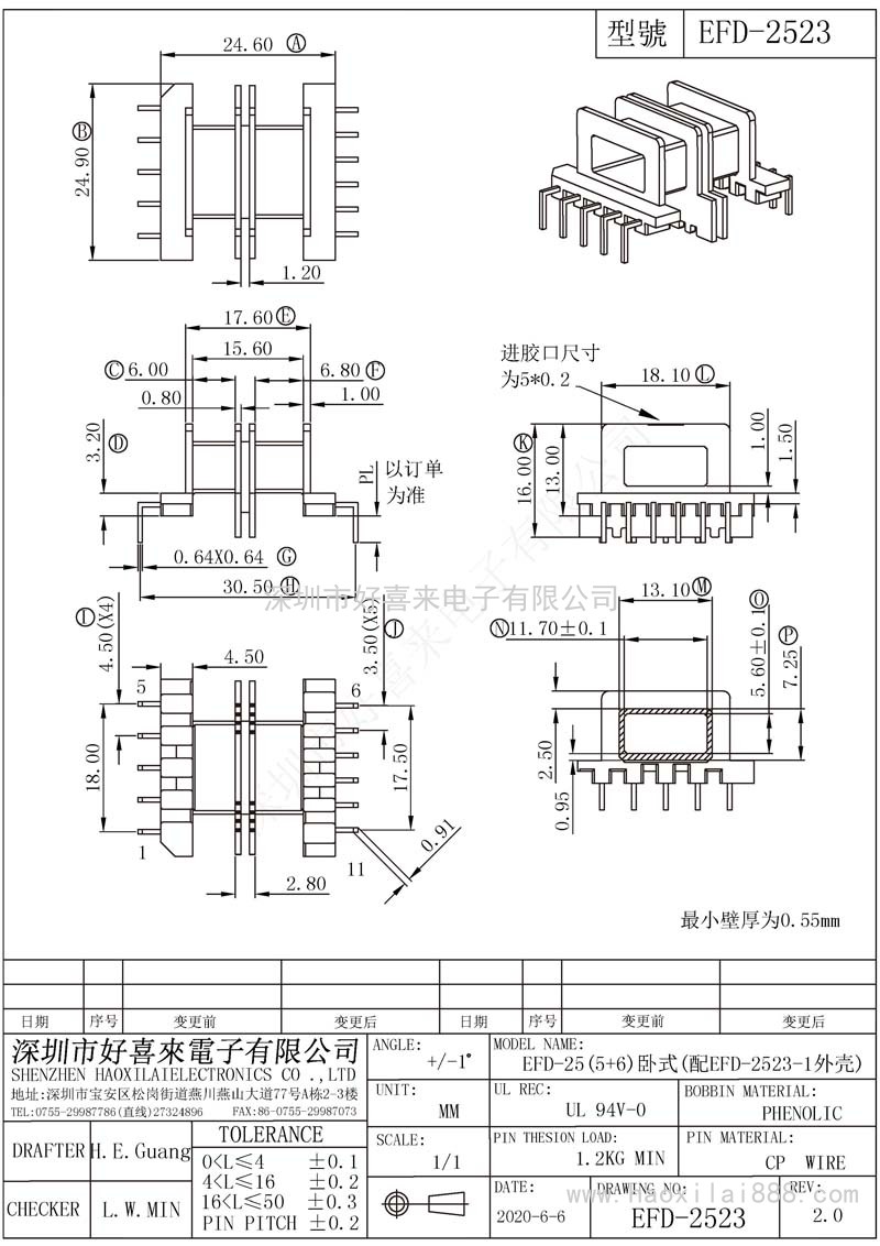 EFD2523/EFD25(5+6)卧式