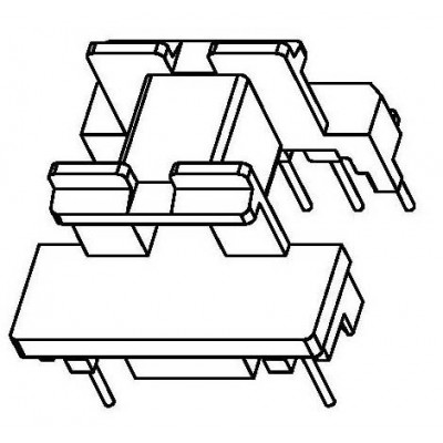 EE-1925/EE-19卧式(2+6PIN)