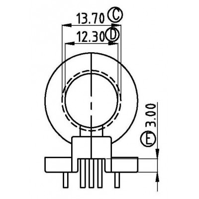 PQ-2004/PQ-20卧式(5+5PIN)