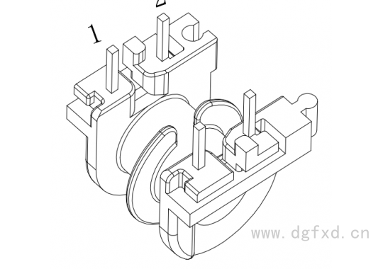 FX-1324/AU18 2+2pin