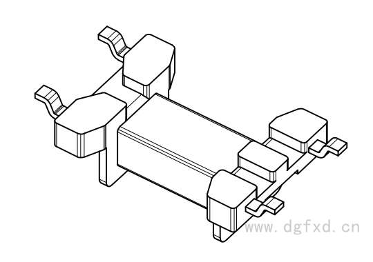 FX-S-0402/ED-8SMD 卧式(2+2PIN)