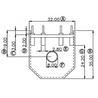 CASE-3008/CASE(4+4PIN)外壳