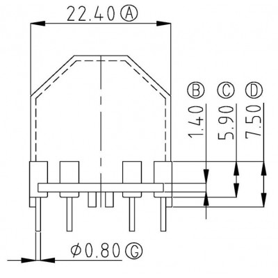 CASE-3009/CASE(4+4PIN)外壳