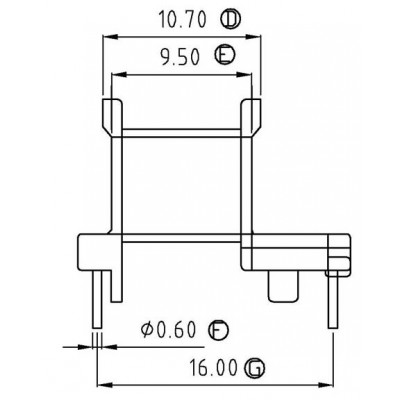 EE-1303/EE-13卧式(5+2PIN)