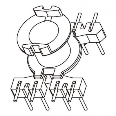 RM-0604/RM-06立式(4+4PIN)