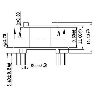 RM-0801/RM-08立式(6+6PIN)