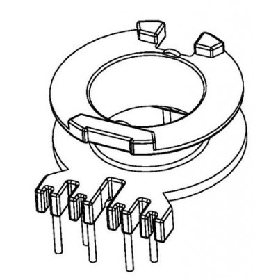 RM-0801-1/RM-08立式(4+2+2PIN)