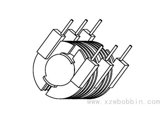 0803-大八槽/大八槽卧式(3+3PIN)图1