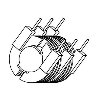 0803-大八槽/大八槽卧式(3+3PIN)