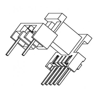 EE-1618/EE-16卧式(5+2PIN)