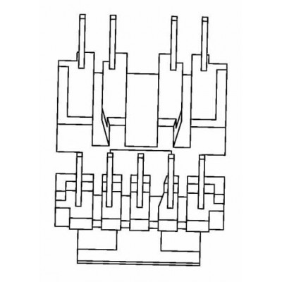 EE-2205/EE-22卧式(5+4PIN)