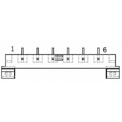 UU-6001骨架/UU-60(12PIN)