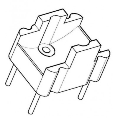 BASE-003/BASE9.8*7.6底座(2+2PIN)