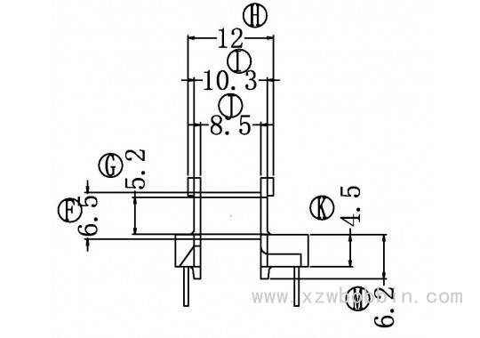 EE-16/EE16卧式(5+5PIN)