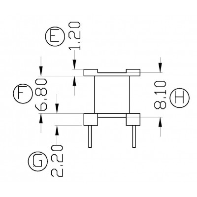 EE-1001/EE-10立式(4+4PIN)