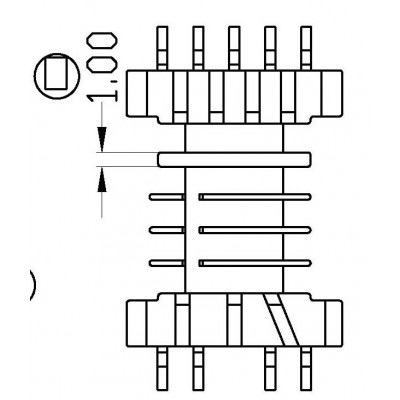 EM-1501/EM-15卧式(4+5PIN)