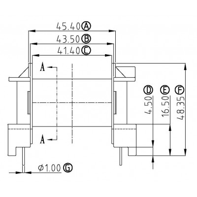 ETD-5901/ETD-59卧式(13+13PIN)