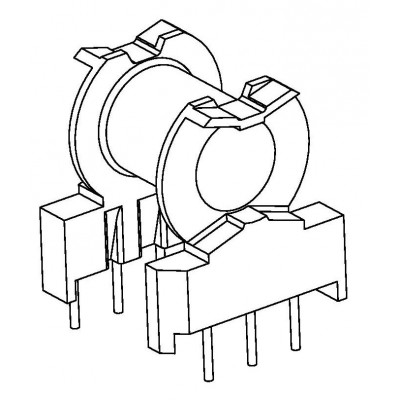 PQ-2020-4/PQ-20卧式(4+3PIN)