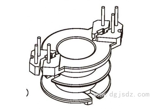 JS-0602/RM6立式双槽(3+3PIN)