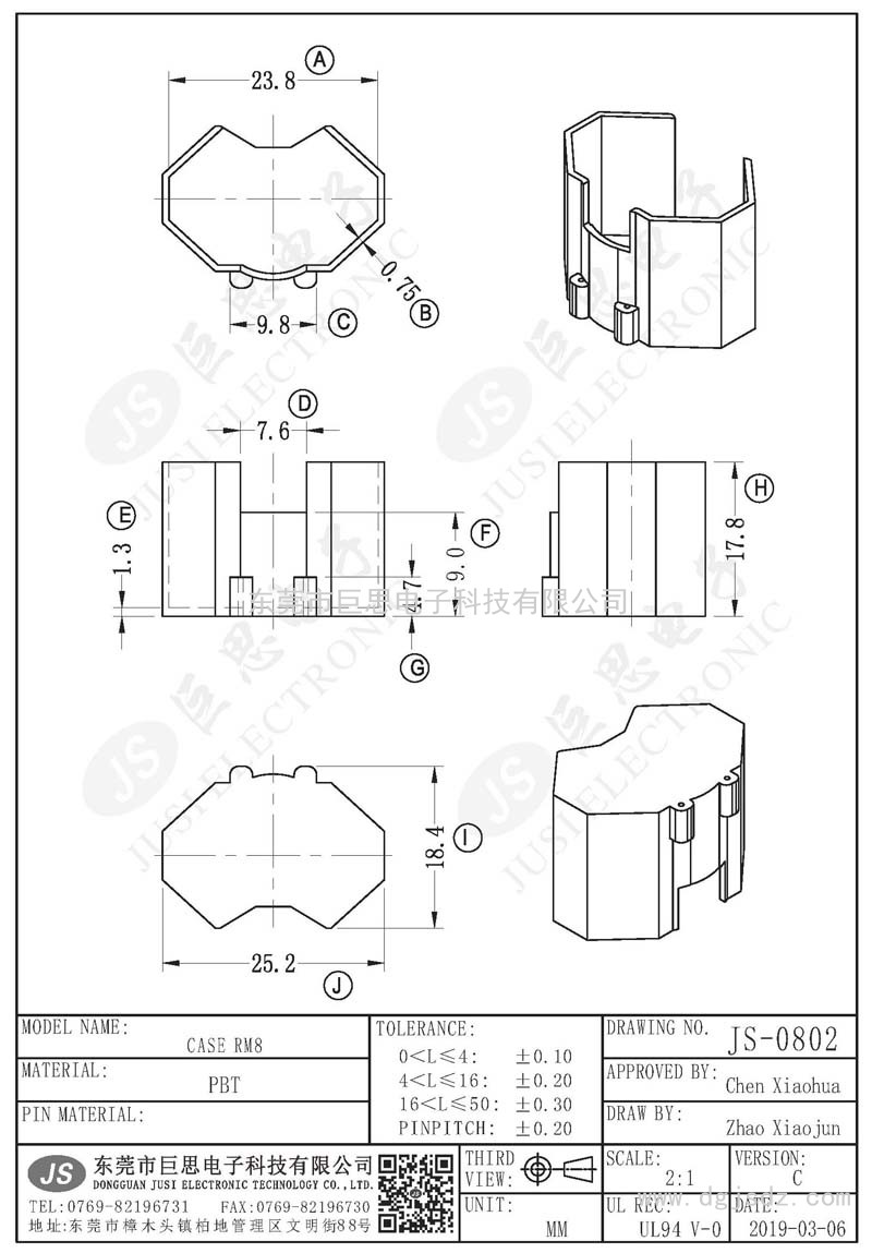 JS-0802/CASE RM8