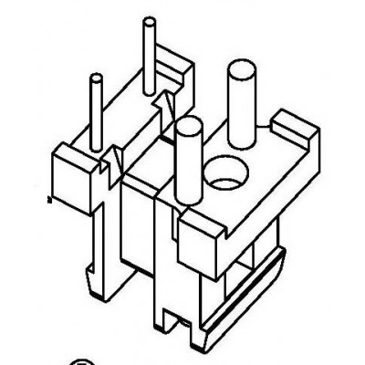 JS-0812/EE8.3卧式(2+2PIN) U形