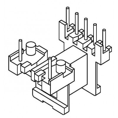 JS-1308/EE13卧式(5+2PIN)