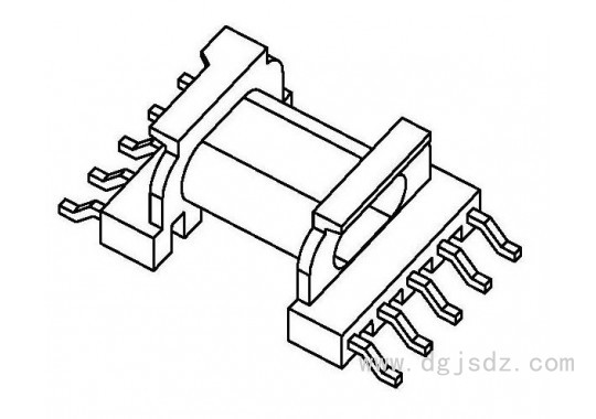 JS-1312/EPC13卧式(5+5PIN)