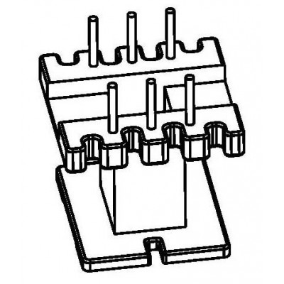 JS-1602/EE16立式(3+3PIN)