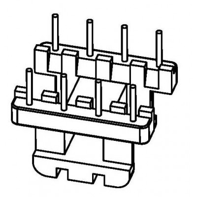 JS-1904A/EE19卧式(4+4PIN)