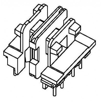 JS-1922/EE19卧式(4+4PIN)