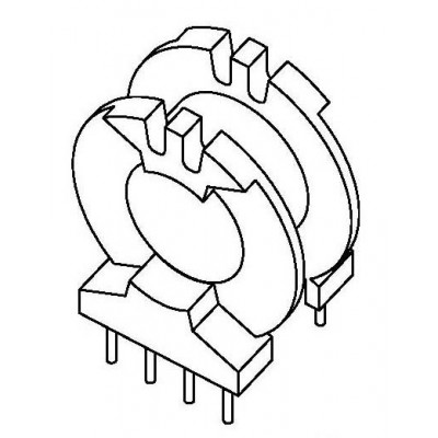 JS-2027/PQ2012卧式(4+4PIN)