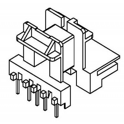 JS-2203/EE22L卧式(5+3PIN)