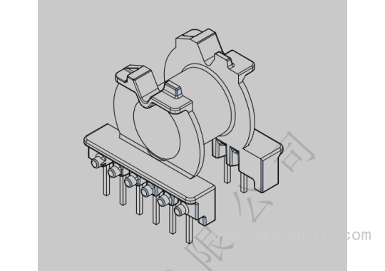 LP-2201  卧式6+3PIN