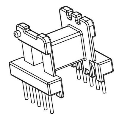 CQ-EE-1601-1/EE-16卧式(5+5PIN)