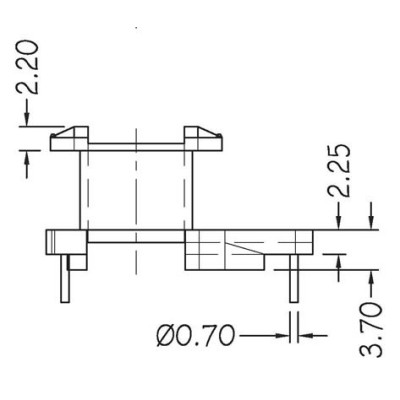 CQ-EI-1604/EI-16立式(5+2PIN)